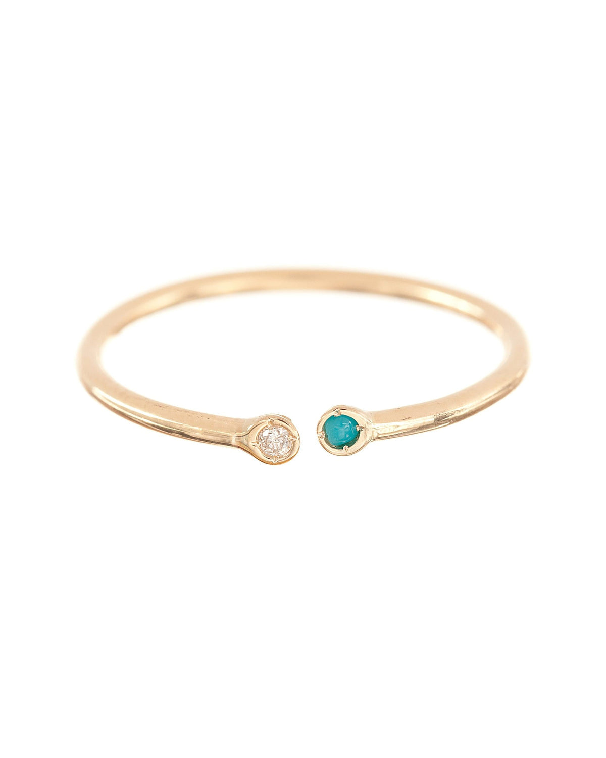 Dual Birthstone Ring, product photo