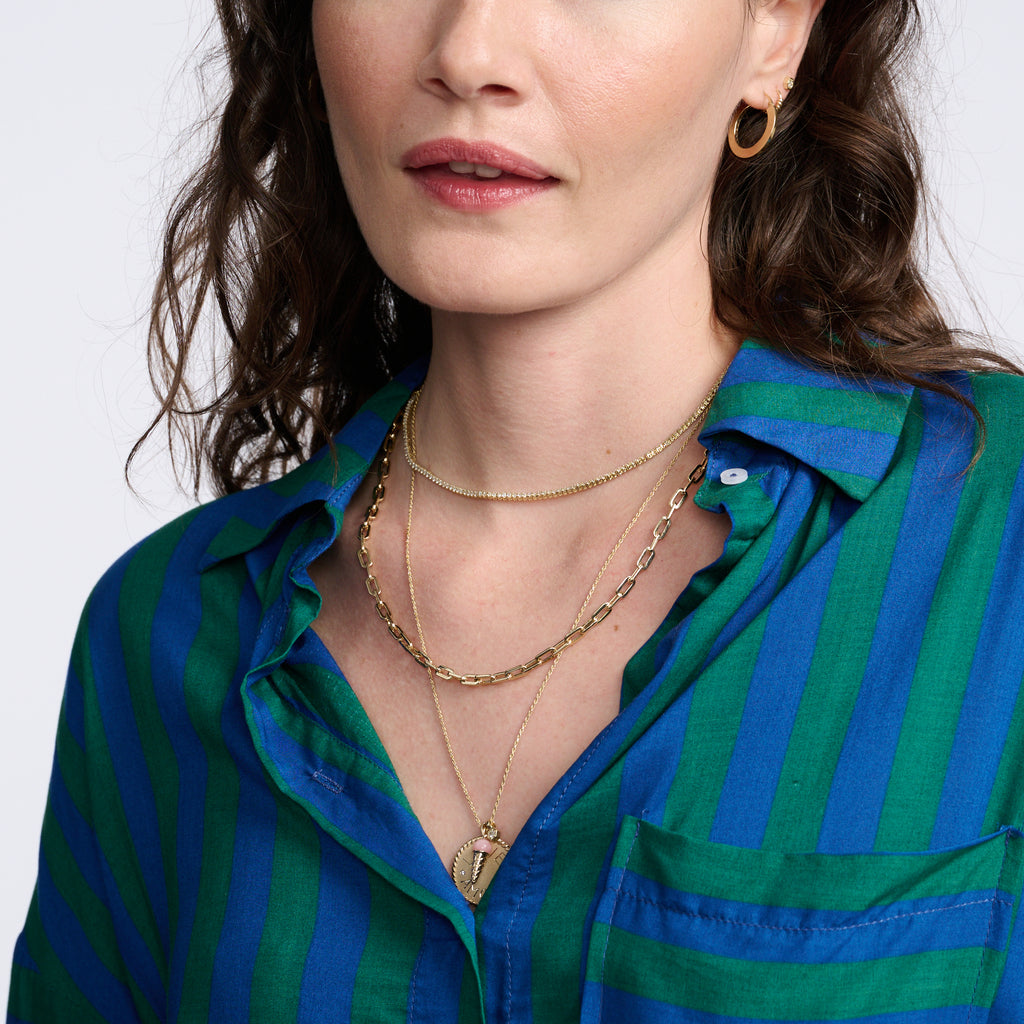 Junior Slim Helium Hoops -- Ariel Gordon Jewelry