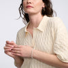 Pave Triple Line Ring - Pave Triple Line Ring -- Ariel Gordon Jewelry