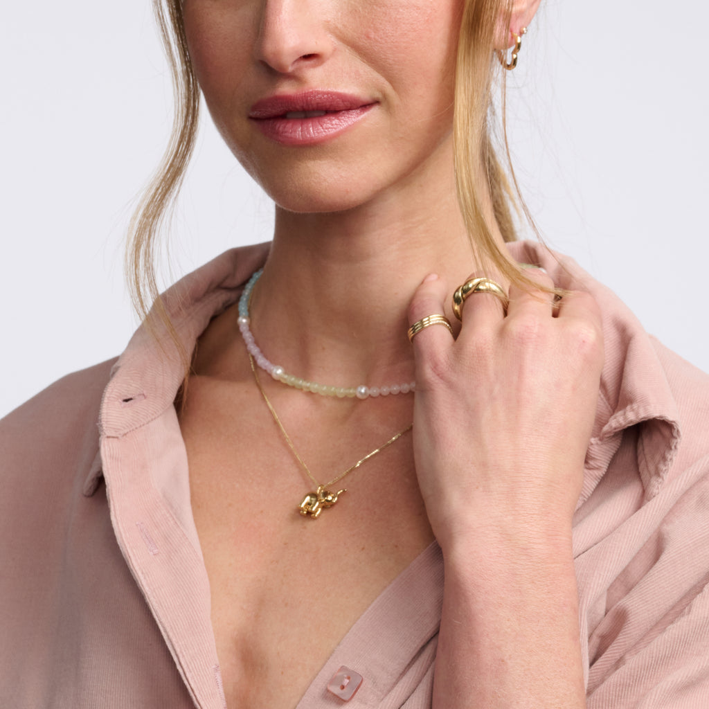 Junior Heart Helium Hoops -- Ariel Gordon Jewelry