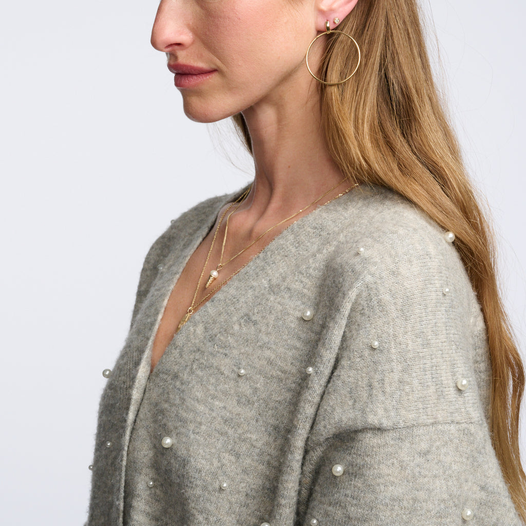 Diamond Hex Studs -- Ariel Gordon Jewelry