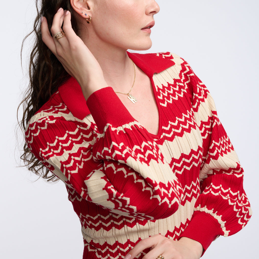 Helium Knife Edge Hoops -- Ariel Gordon Jewelry