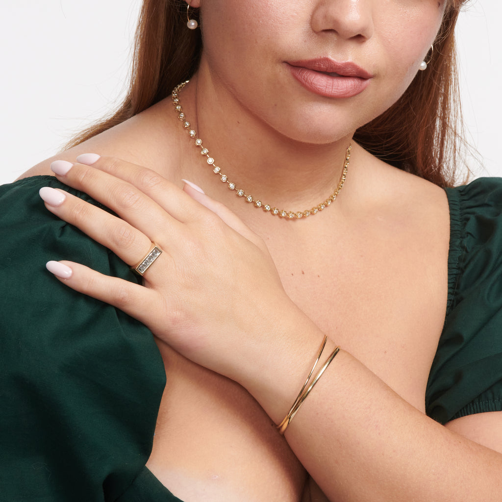 Juno Emerald Cut Diamond Ring -- Ariel Gordon Jewelry