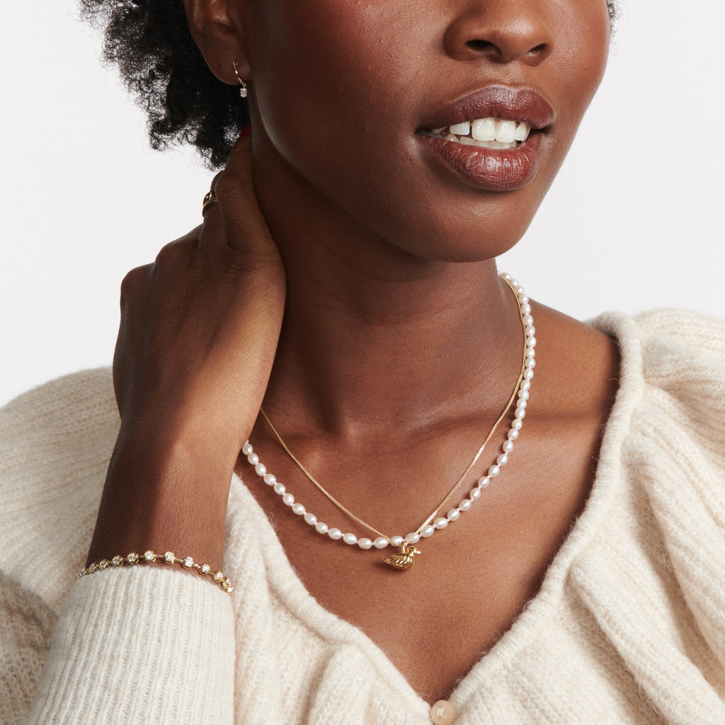 Pearl Hue Necklace -- Ariel Gordon Jewelry