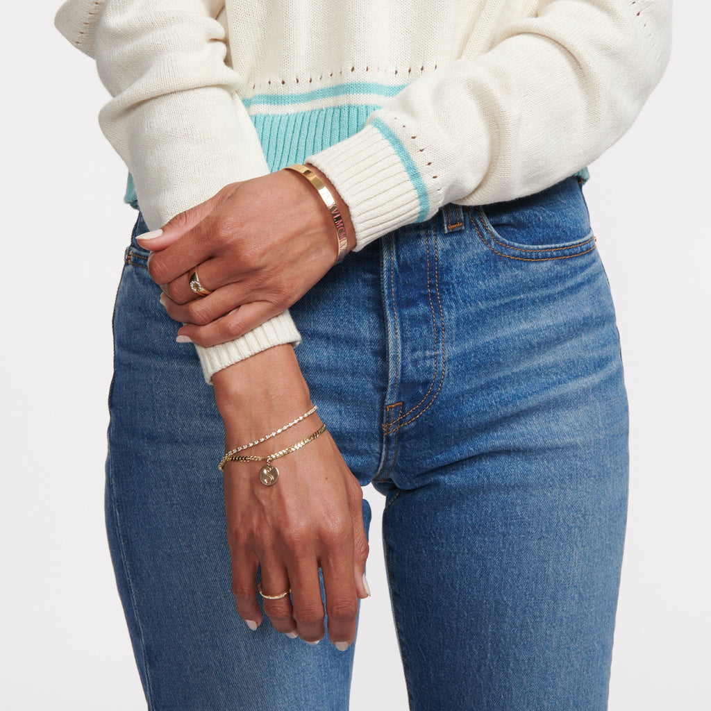 Medallion Signet Bracelet -- Ariel Gordon Jewelry