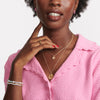 Enamel Knife Edge Hoops - Enamel Knife Edge Hoops -- Ariel Gordon Jewelry