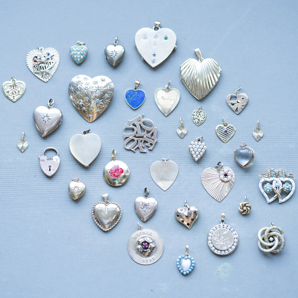 Victorian Heart Diamond Locket -- Ariel Gordon Jewelry