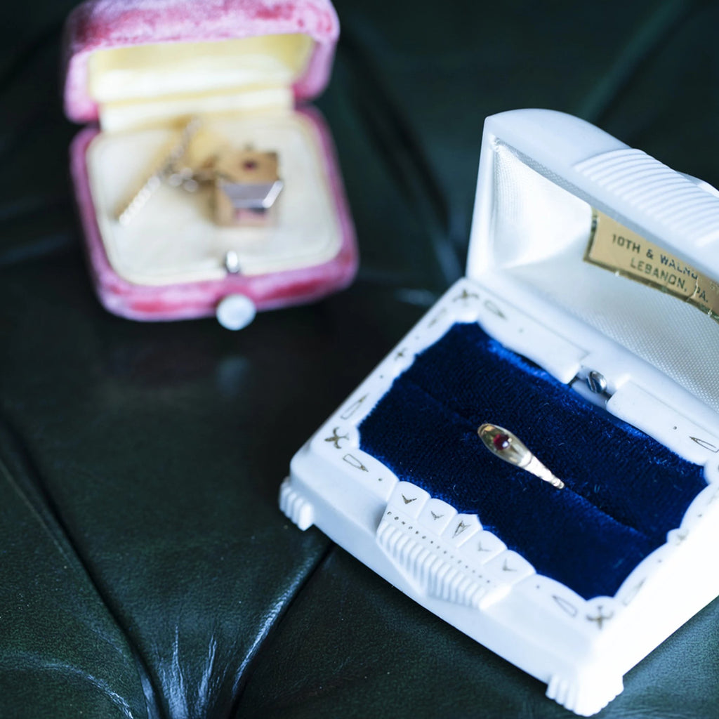 Garnet Baby Ring -- Ariel Gordon Jewelry
