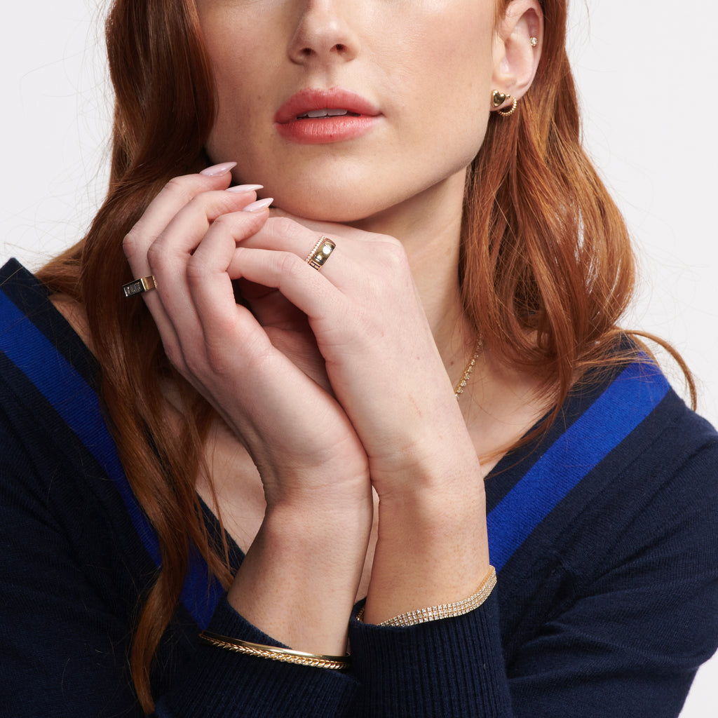 Pavé Diamond Eternity Band -- Ariel Gordon Jewelry