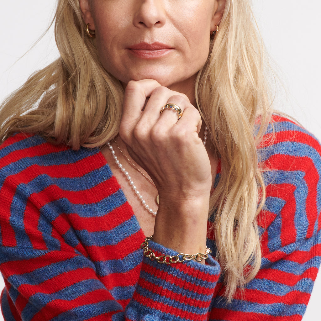 Sapphire Tennis Eternity Band -- Ariel Gordon Jewelry