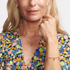 Grande Enamel Knife Edge Hoops - Grande Enamel Knife Edge Hoops -- Ariel Gordon Jewelry