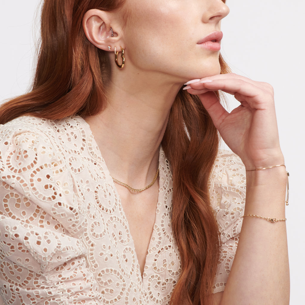 Diamond Spotlight Studs -- Ariel Gordon Jewelry