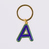 Fridge Magnet Initial Keychain -- Ariel Gordon Jewelry