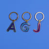 Fridge Magnet Initial Keychain -- Ariel Gordon Jewelry