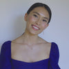 Pearl Matchstick Hoops -- Ariel Gordon Jewelry