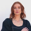 Grande Enamel Knife Edge Hoops -- Ariel Gordon Jewelry
