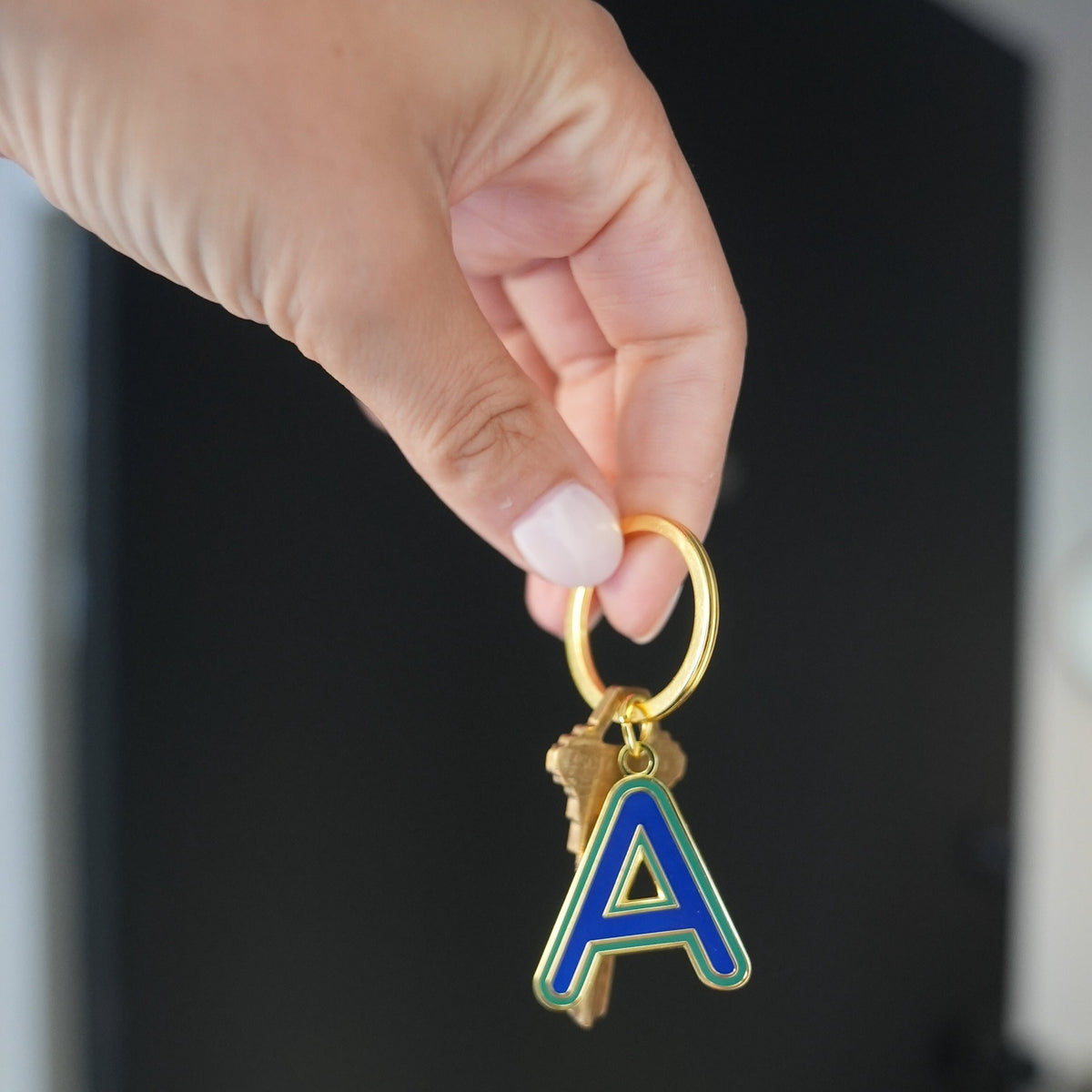 Fridge Magnet Initial Keychain | Bag Charm | Dog Charm – Ariel Gordon