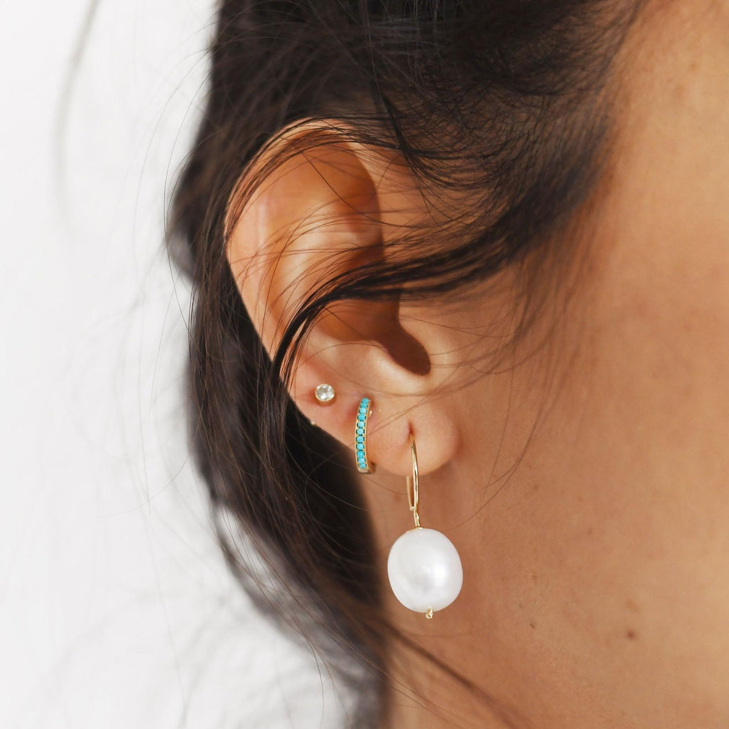 Birthstone Dust Studs -- Ariel Gordon Jewelry