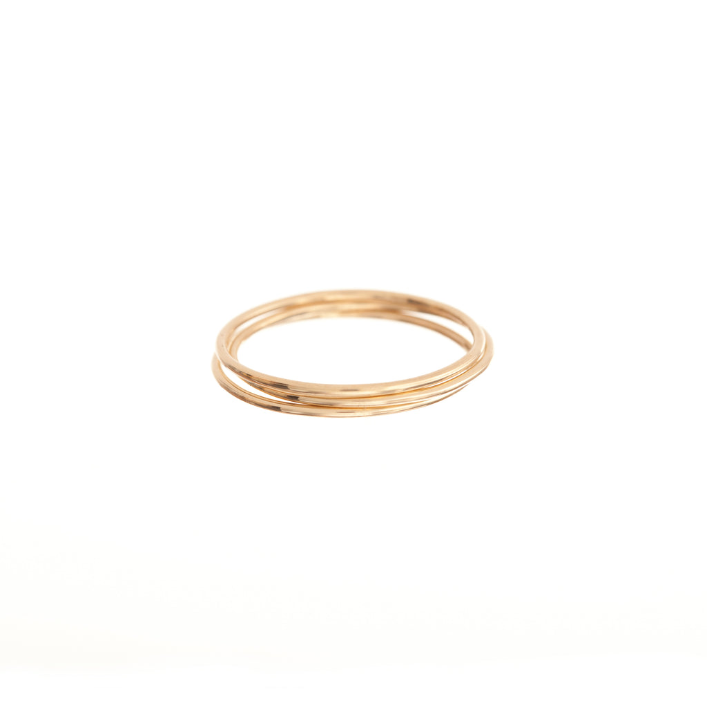Paper Thin Ring - Rose Gold -- Ariel Gordon Jewelry
