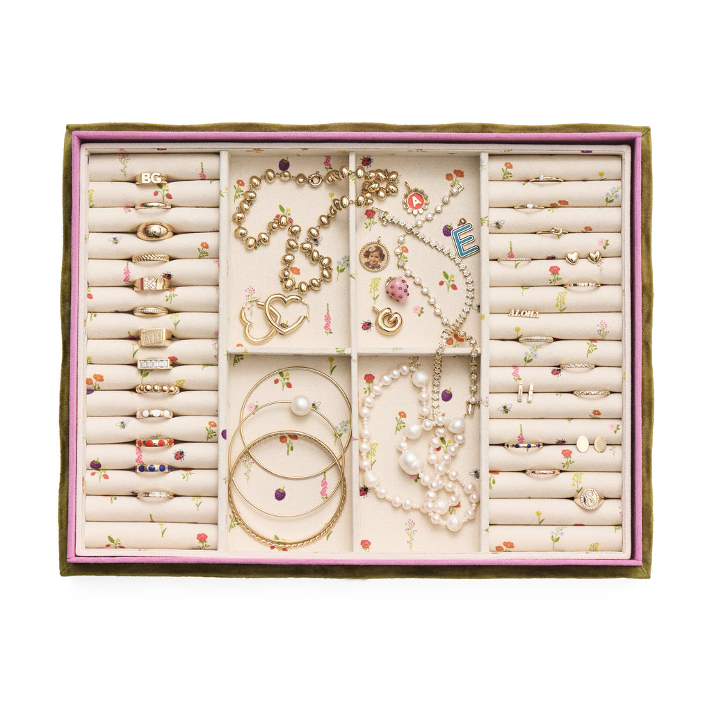 Scalloped Floret Jewelry Box -- Ariel Gordon Jewelry