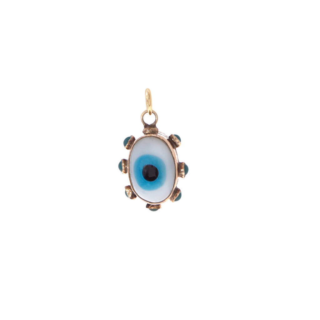 1900s Evil Eye Charm -- Ariel Gordon Jewelry
