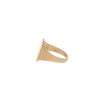 Oval Signet Pinky Ring - Oval Signet Pinky Ring -- Ariel Gordon Jewelry