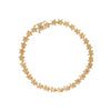 Gold Star and Diamond Tennis Bracelet - Gold Star and Diamond Tennis Bracelet -- Ariel Gordon Jewelry