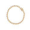 Gold Star and Diamond Tennis Bracelet - Gold Star and Diamond Tennis Bracelet -- Ariel Gordon Jewelry
