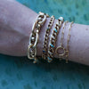 Victorian Turquoise & Seed Pearl Curb Bracelet - Victorian Turquoise & Seed Pearl Curb Bracelet -- Ariel Gordon Jewelry