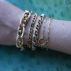 Victorian Multi-Gem Curb Bracelet - Victorian Multi-Gem Curb Bracelet -- Ariel Gordon Jewelry