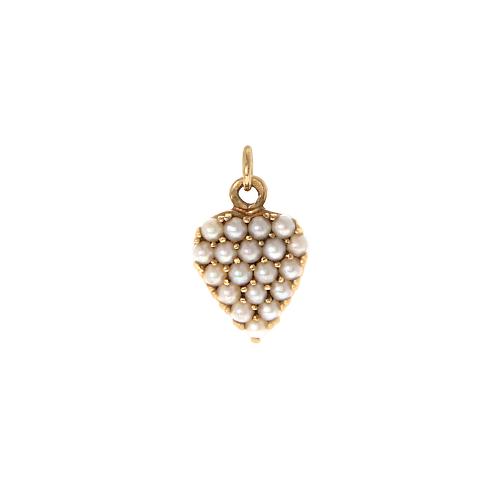 Victorian Pearl Heart -- Ariel Gordon Jewelry
