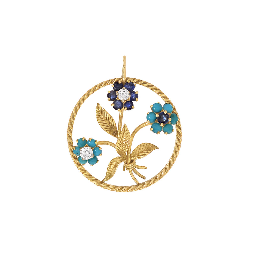 Van Cleef and Arpels Giardinetti Pendant -- Ariel Gordon Jewelry