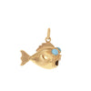 Gold Puffer Fish - Gold Puffer Fish -- Ariel Gordon Jewelry