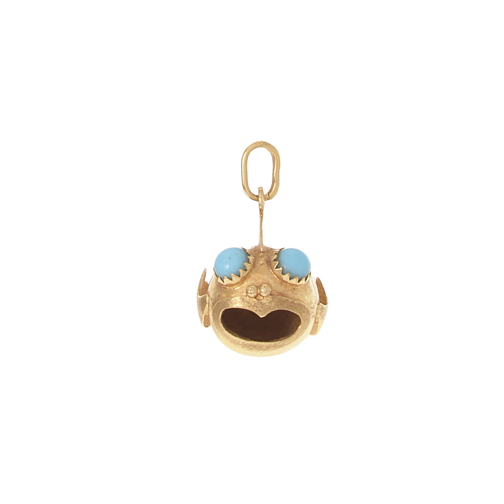 Gold Puffer Fish -- Ariel Gordon Jewelry