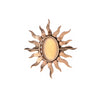 Moonstone and Pearl Sun Pendant - Moonstone and Pearl Sun Pendant -- Ariel Gordon Jewelry