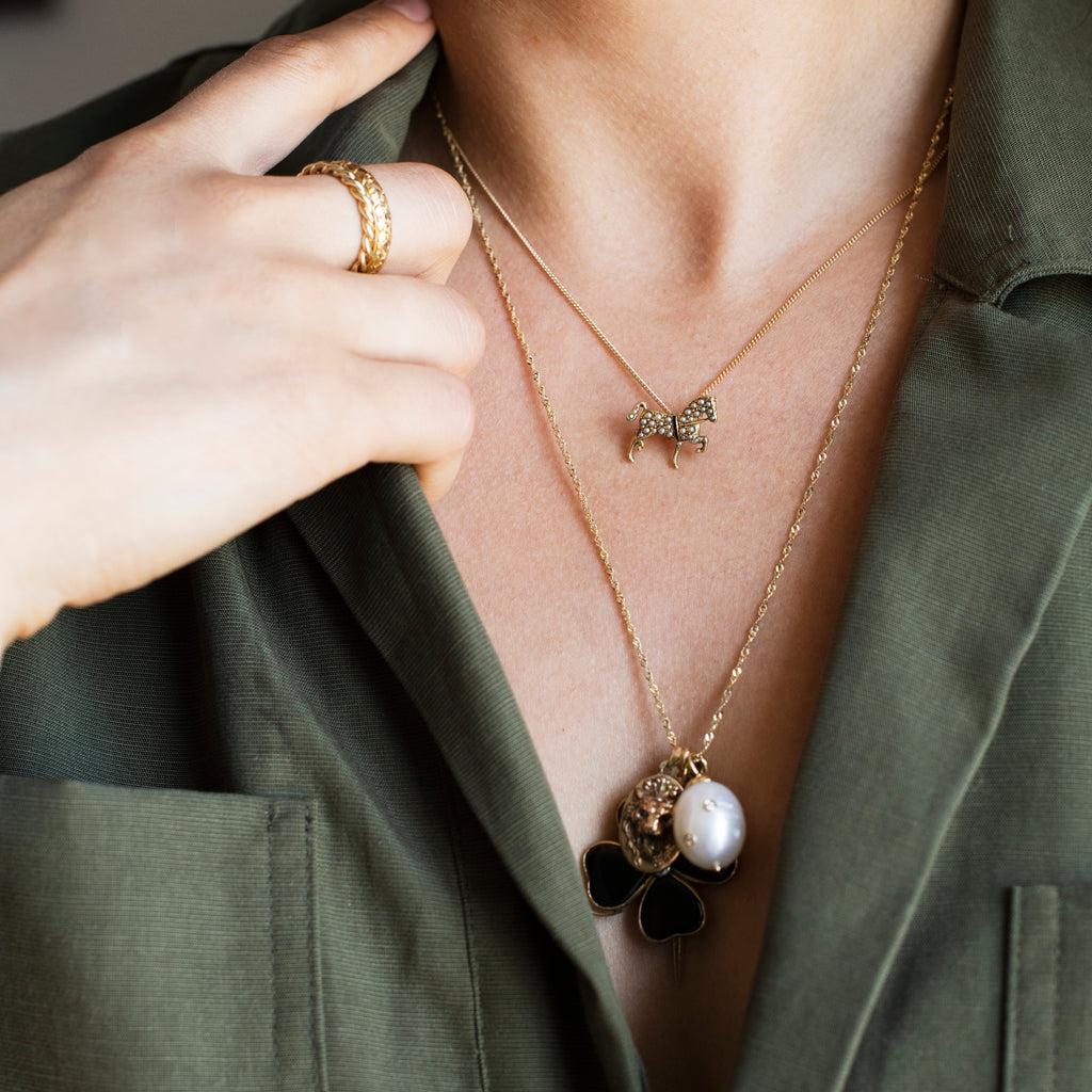 Lion Pendant -- Ariel Gordon Jewelry