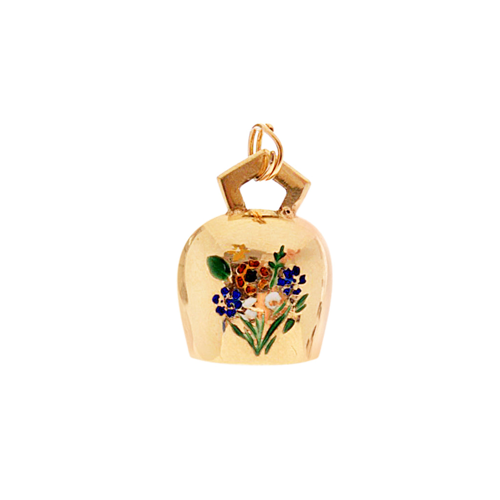 Austrian Enamel Bell -- Ariel Gordon Jewelry