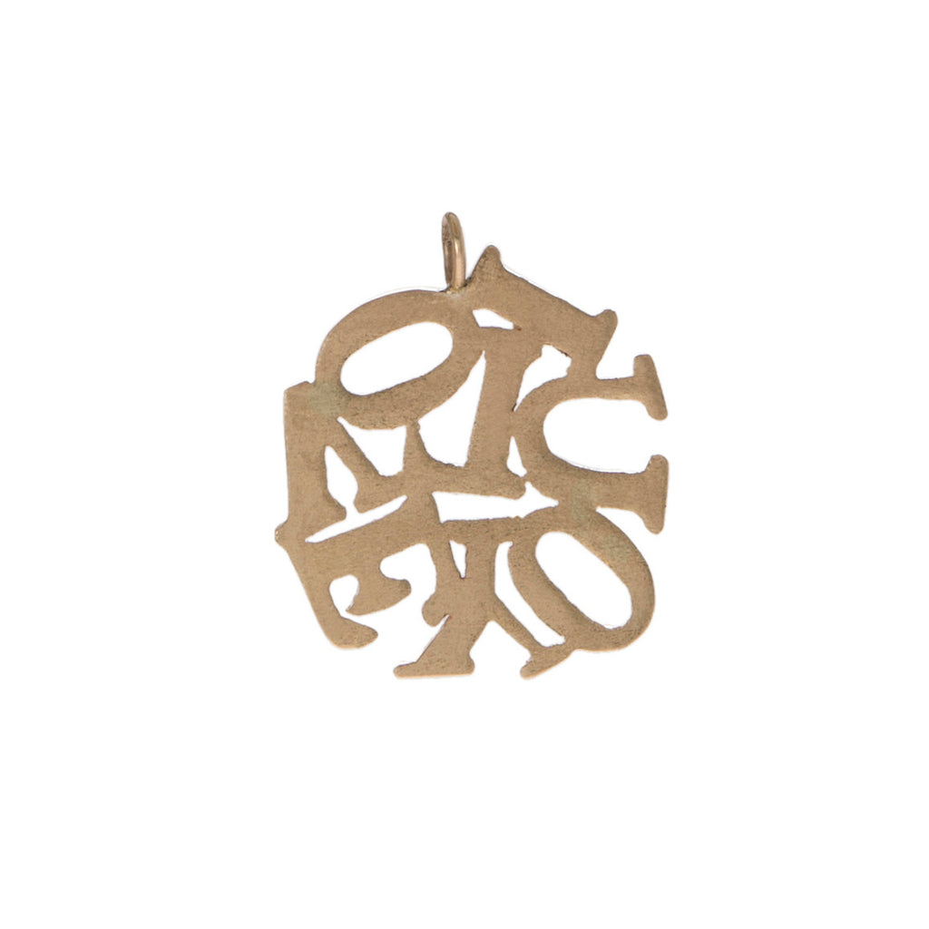 I LOVE YOU Scramble Charm -- Ariel Gordon Jewelry