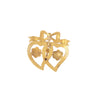 Victorian Enamel Entwined Hearts - Victorian Enamel Entwined Hearts -- Ariel Gordon Jewelry