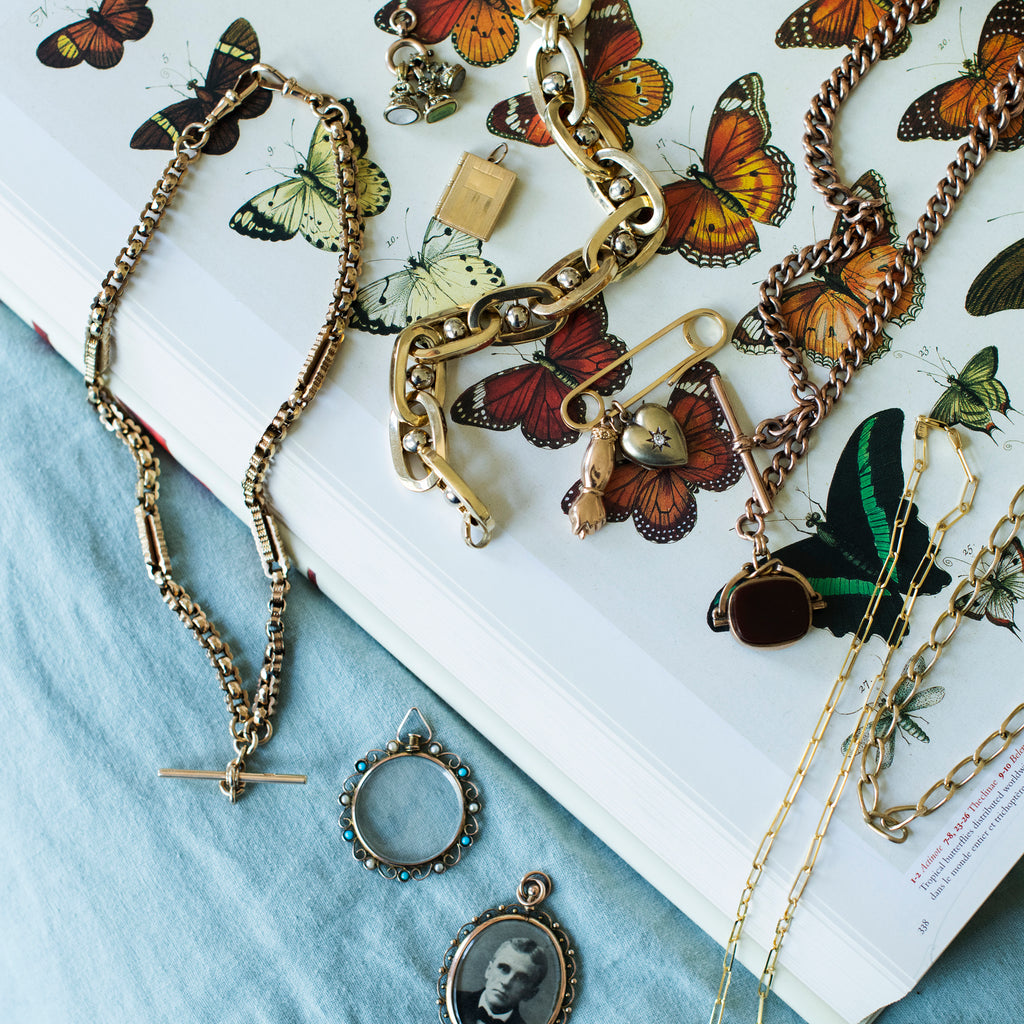 Belcher Chain with Jumbo Lobster Clasp -- Ariel Gordon Jewelry