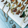 Crystal, Pearl and Turquoise Locket - Crystal, Pearl and Turquoise Locket -- Ariel Gordon Jewelry