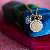 Turquoise & Moonstone Pendant Chain - Turquoise & Moonstone Pendant Chain -- Ariel Gordon Jewelry