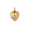 Victorian Diamond Heart Locket - Victorian Diamond Heart Locket -- Ariel Gordon Jewelry