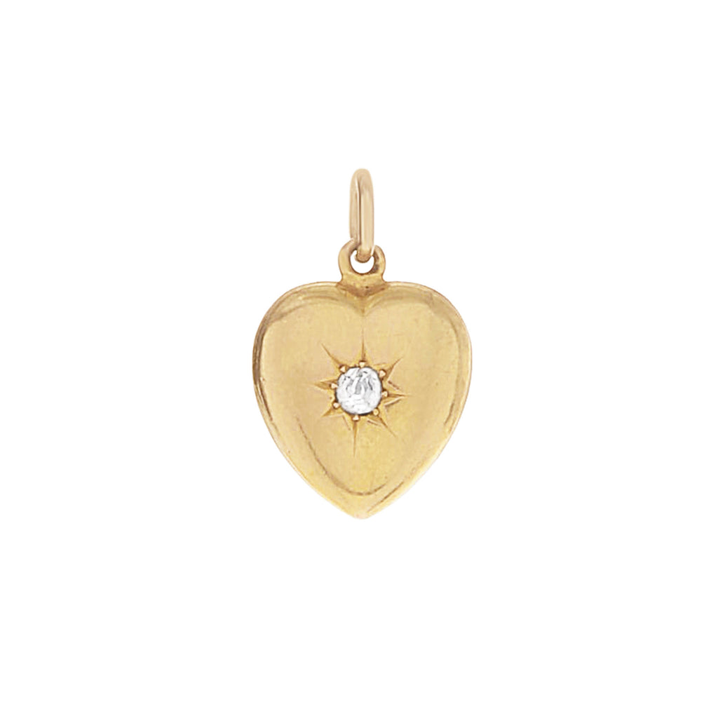 Victorian Heart Diamond Locket -- Ariel Gordon Jewelry