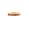 18k Red Enamel Band - 18k Red Enamel Band -- Ariel Gordon Jewelry