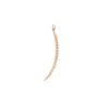 Seed Pearl Crescent Pendant - Seed Pearl Crescent Pendant -- Ariel Gordon Jewelry