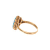 Turquoise and Coral Ring - Turquoise and Coral Ring -- Ariel Gordon Jewelry