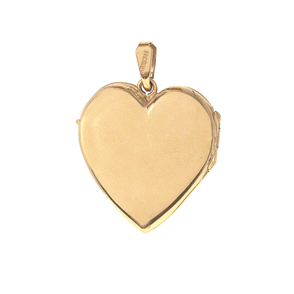 Sunburst Heart Locket -- Ariel Gordon Jewelry