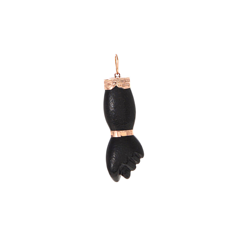 Wood Figa Charm -- Ariel Gordon Jewelry