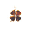 Agate Clover Charm - Agate Clover Charm -- Ariel Gordon Jewelry